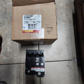 Square D 175 Amp 4 Pole HOM2175BB