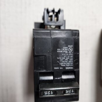 Siemens 125A 2P Circuit Breaker