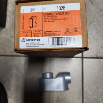 3/4" SLB Condulet Box of 5